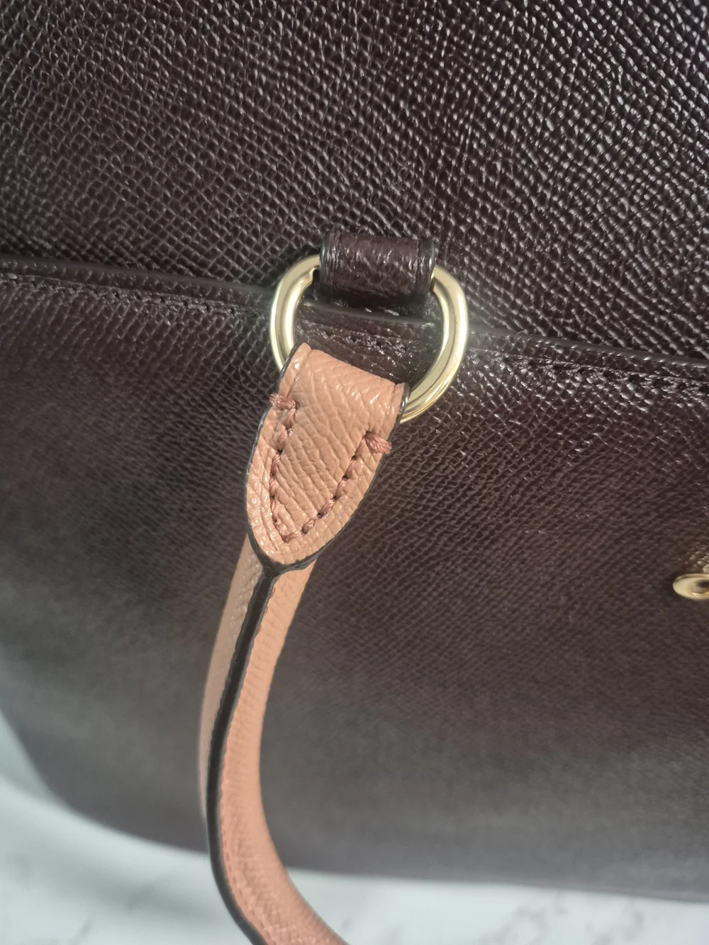 NWOT Coach Leather Laptop Bag